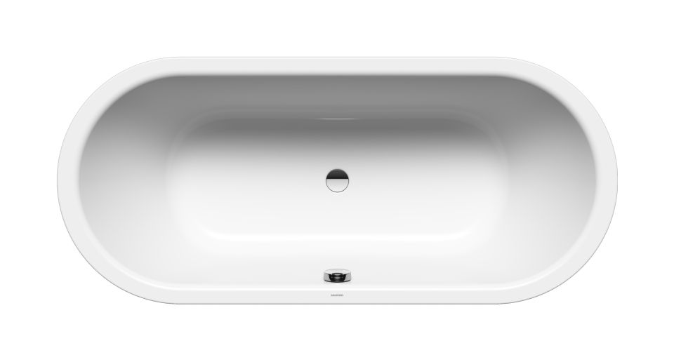 Kaldewei Classic Duo Oval wanna owalna 180x80 cm z powierzchnią uszlachetnioną model 111 biała 291200013001