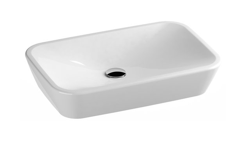 Ravak Ceramic R umywalka 60x40 cm nablatowa biała XJX01160002
