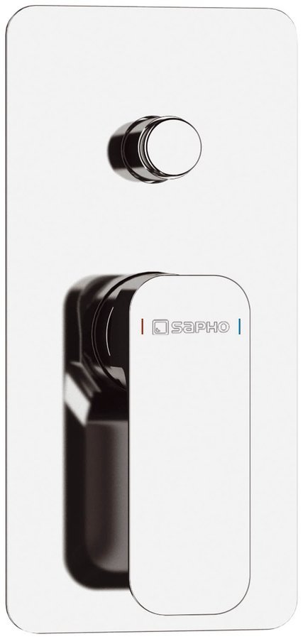 Sapho Spy bateria wannowo-prysznicowa podtynkowa kompletna chrom PY42