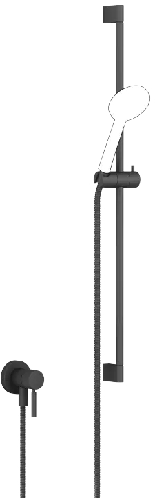 Dornbracht zestaw prysznicowy podtynkowy czarny 36013660-33