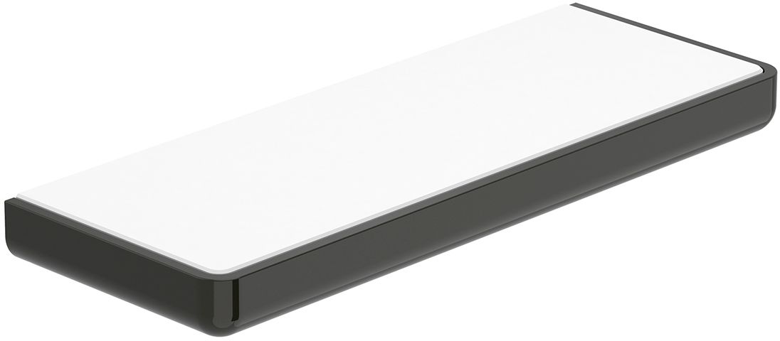 Roca Tempo półka 30 cm wisząca czarna A817040CN0