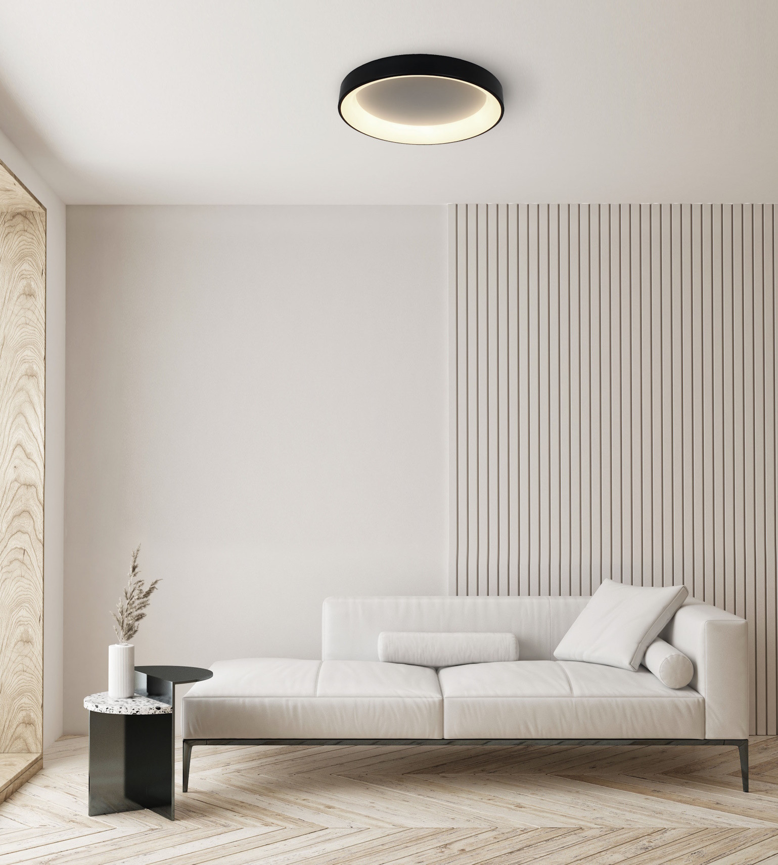 Light Prestige Georgia plafon 1x36 W czarny LP-049/1CBKCCT