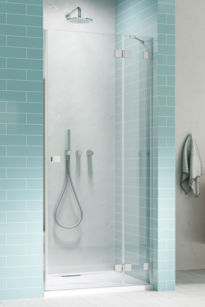 Radaway Essenza Pro DWJ drzwi prysznicowe 100 cm wnękowe prawe chrom połysk/szkło przezroczyste 10099100-01-01R