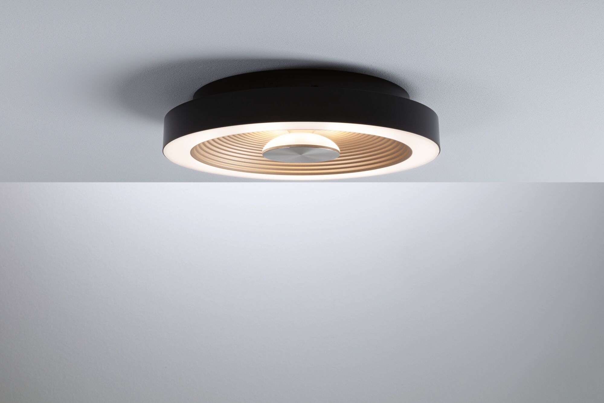 Paulmann Volea plafon 2x18 W czarny-złoty 71178