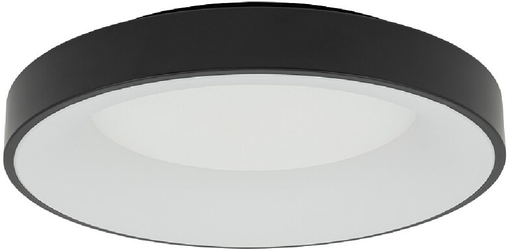 Nowodvorski Lighting Nikki Round LED plafon 1x48 W czarny 11207