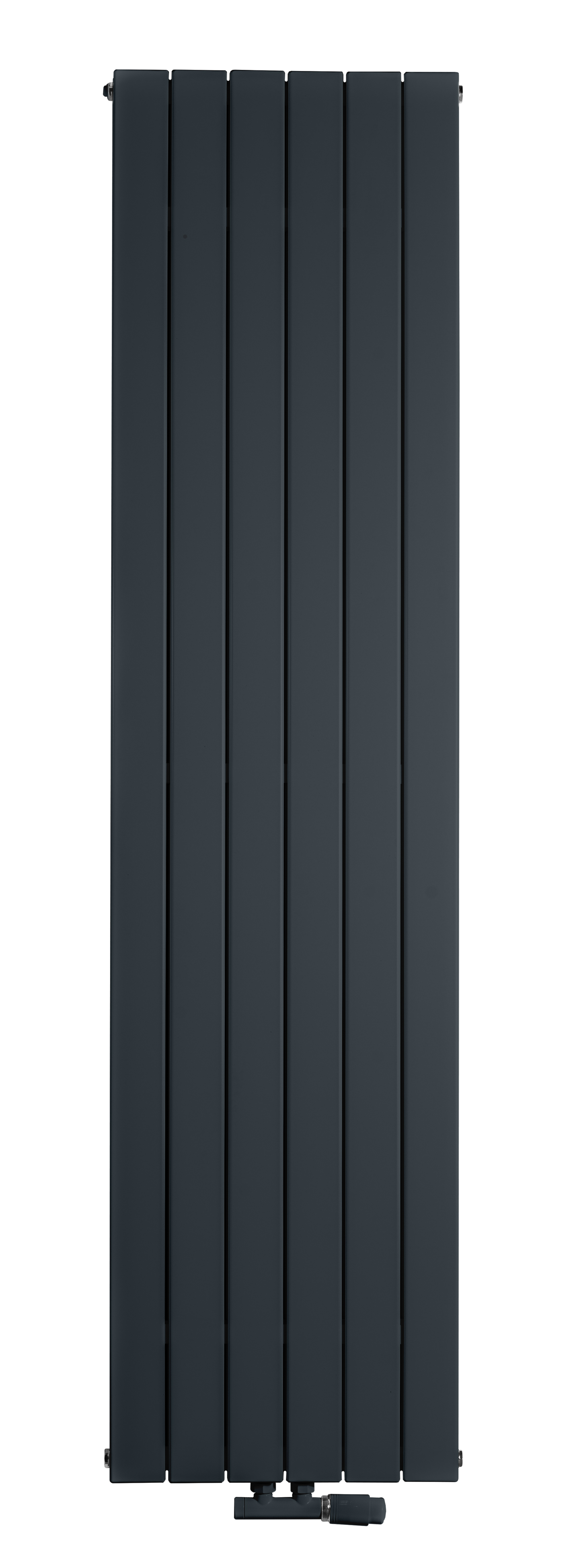 Luxrad Niagara Pojedyncza grzejnik dekoracyjny 200x74,5 cm podłączenie dolne antracyt NIA20007457016ZDC