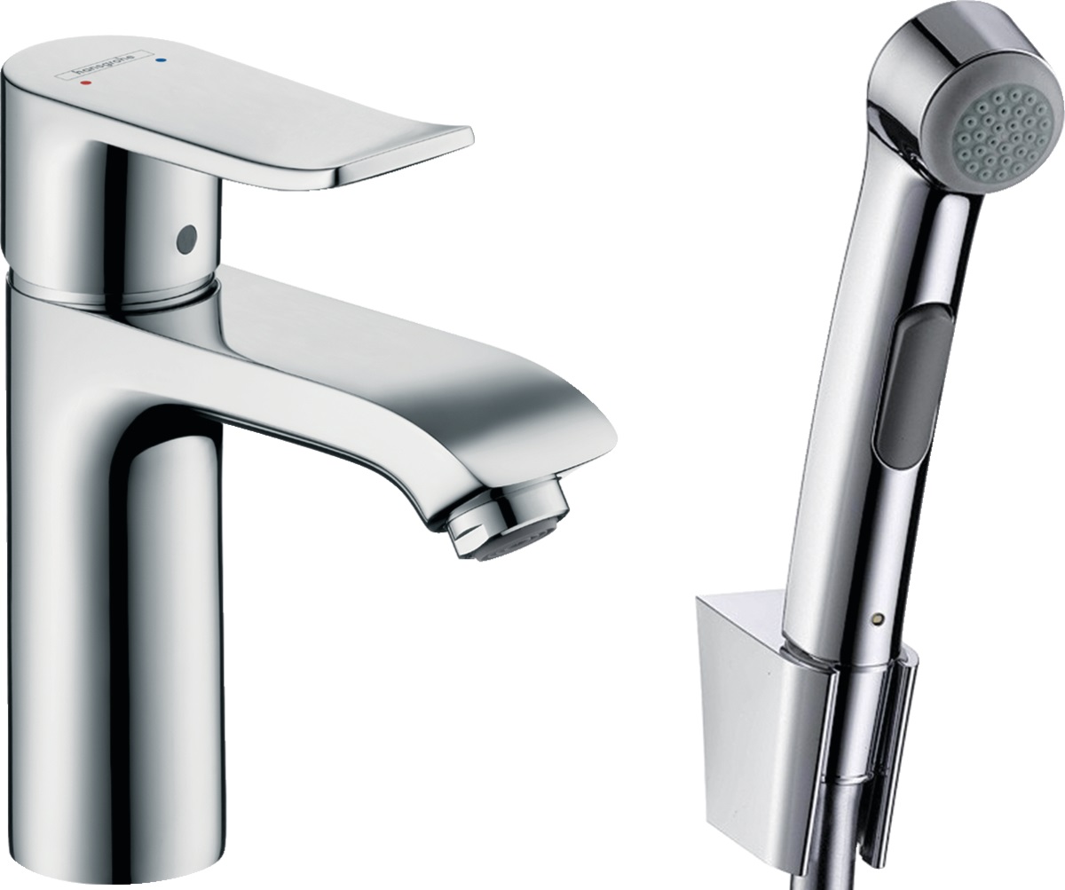 Hansgrohe Metris Classic zestaw bidetowy EcoSmart chrom 31285000 - Wysyłka w 24h