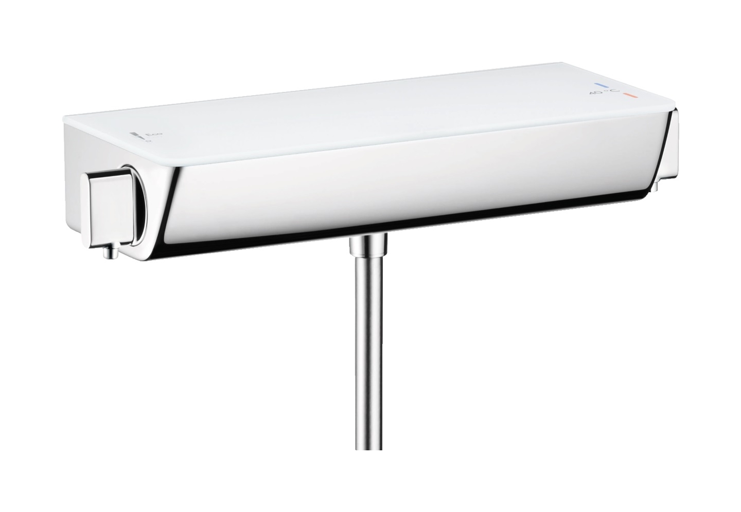 Hansgrohe Ecostat Select bateria prysznicowa ścienna termostatyczna EcoSmart biały/chrom 13161400
