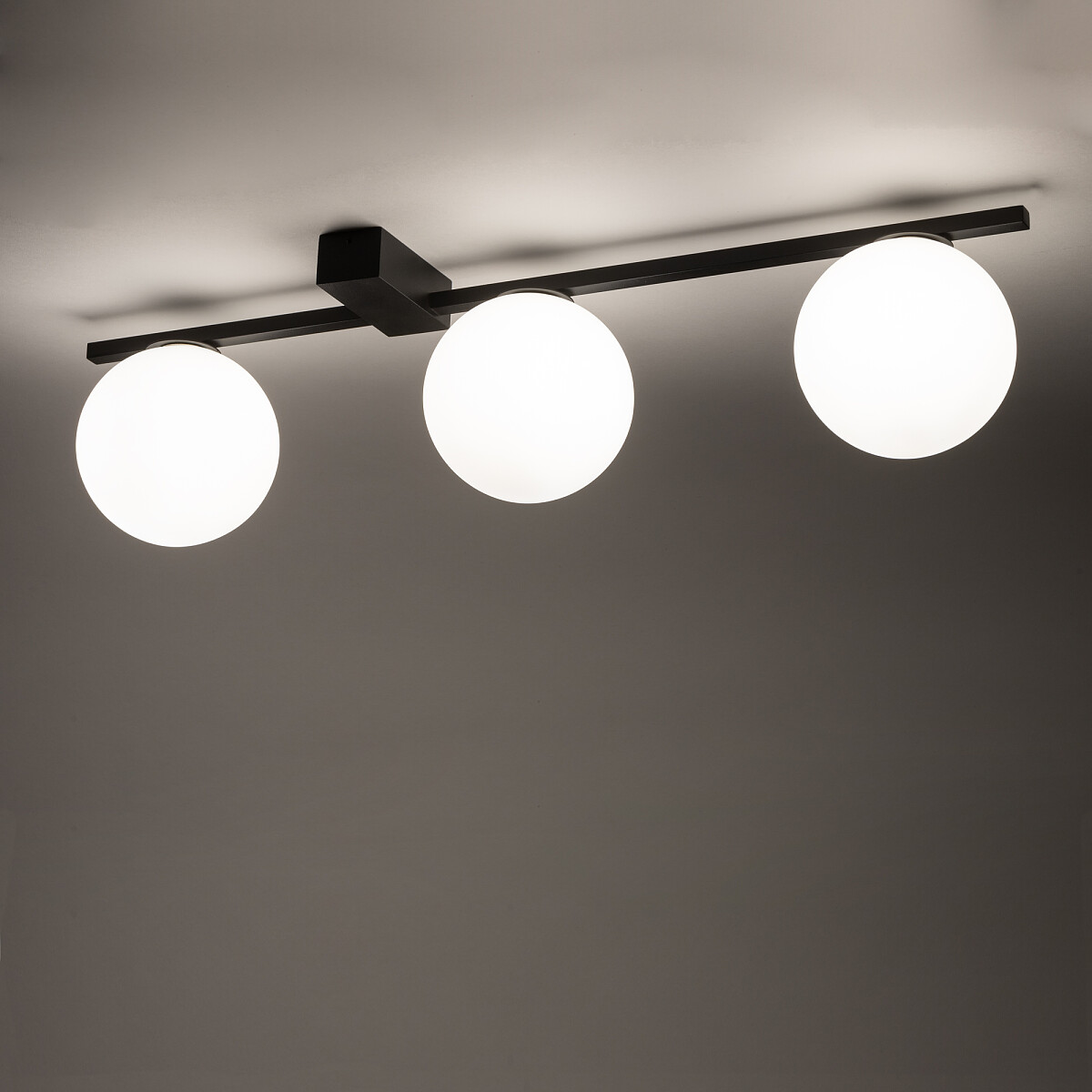 Nowodvorski Lighting Pik plafon 3x12 W biały-czarny 10301