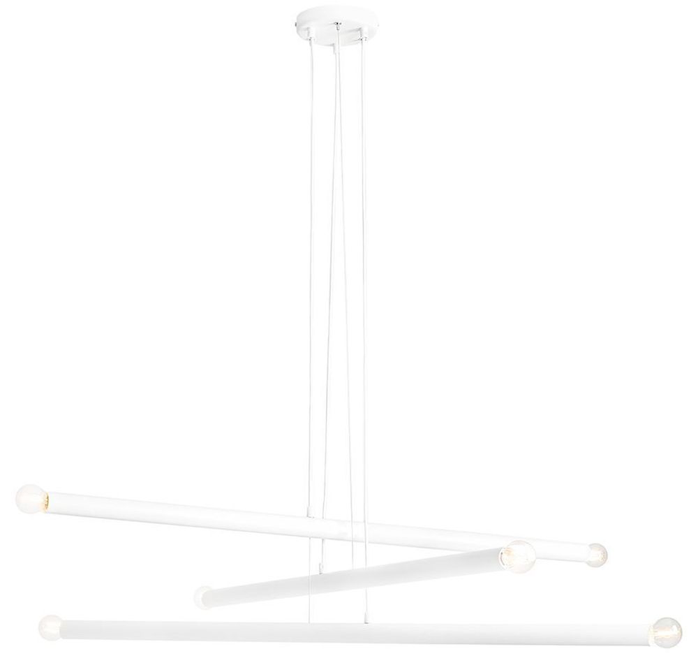 Aldex Tubo 6 lampa wisząca 6x40W biała 1072K