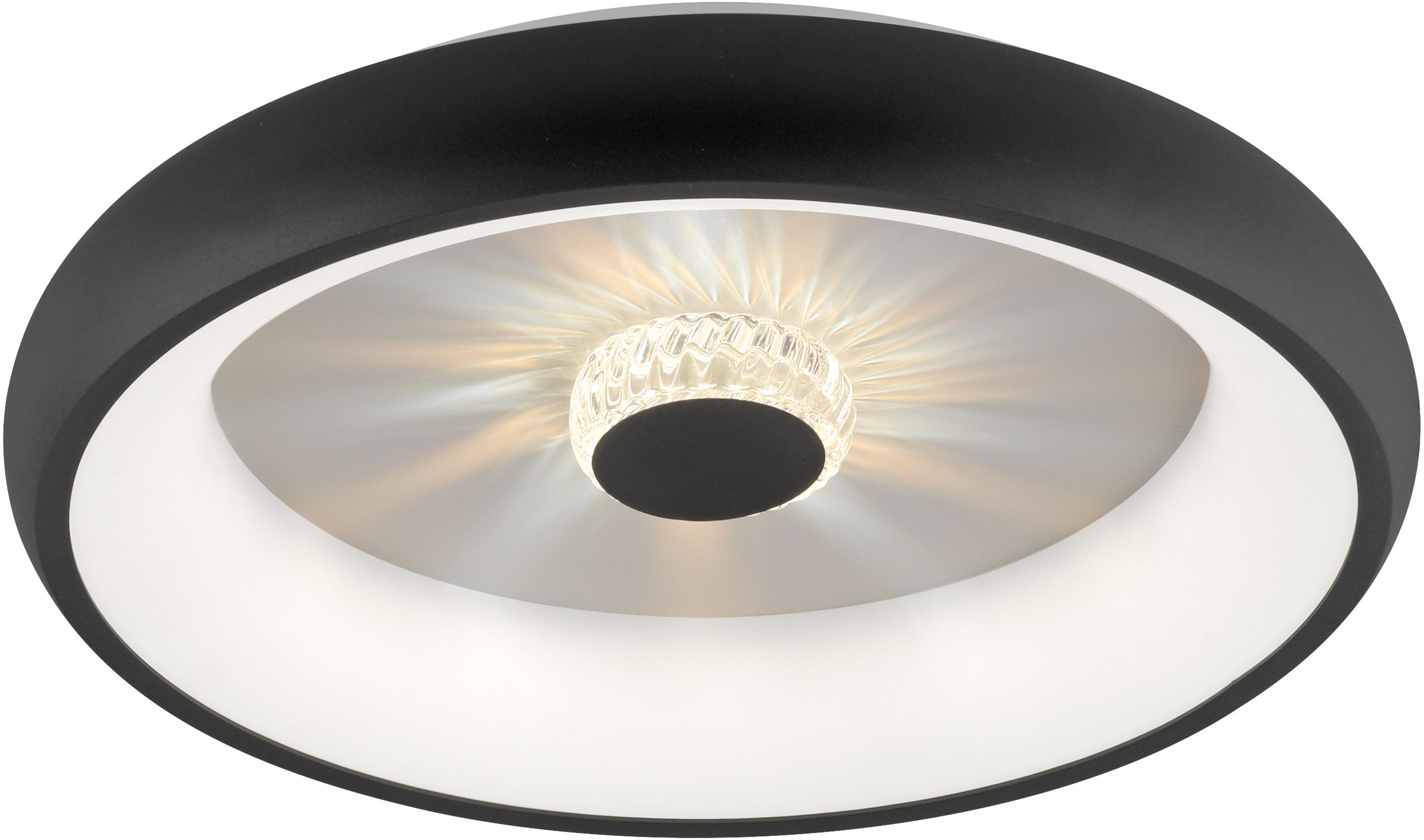Just Light Vertigo plafon 1x29W czarny 14384-18