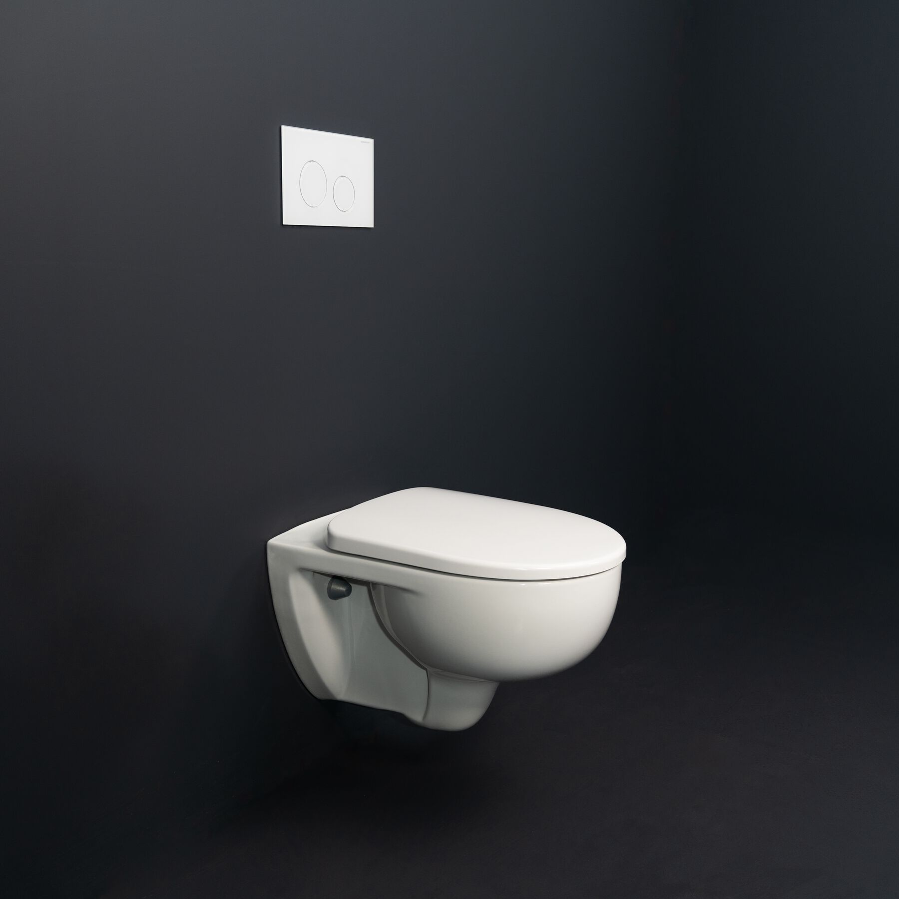 Geberit Selnova miska WC z deską wolnoopadającą wisząca bez kołnierza spłukiwanie wirowe biały połysk 503.083.00.1 - Wysyłka w 24h