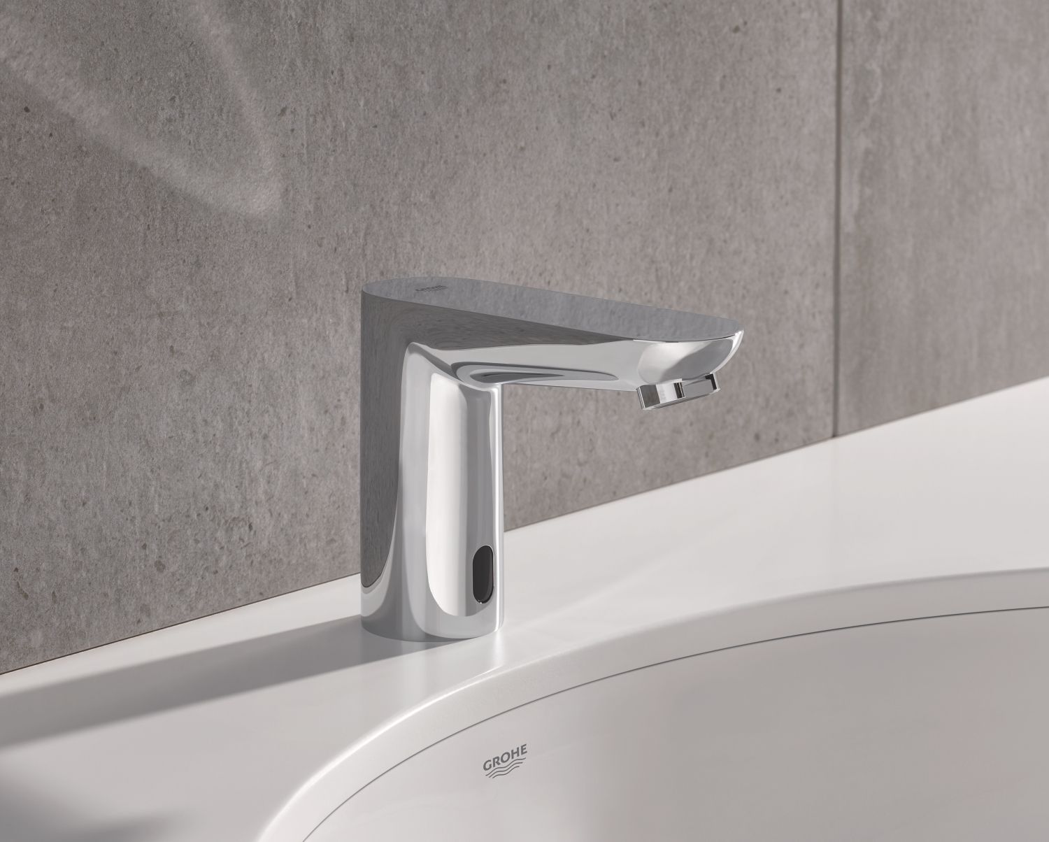 Grohe Euroeco Cosmopolitan E zawór umywalkowy stojący elektroniczny chrom 36271000 - Wysyłka w 24h
