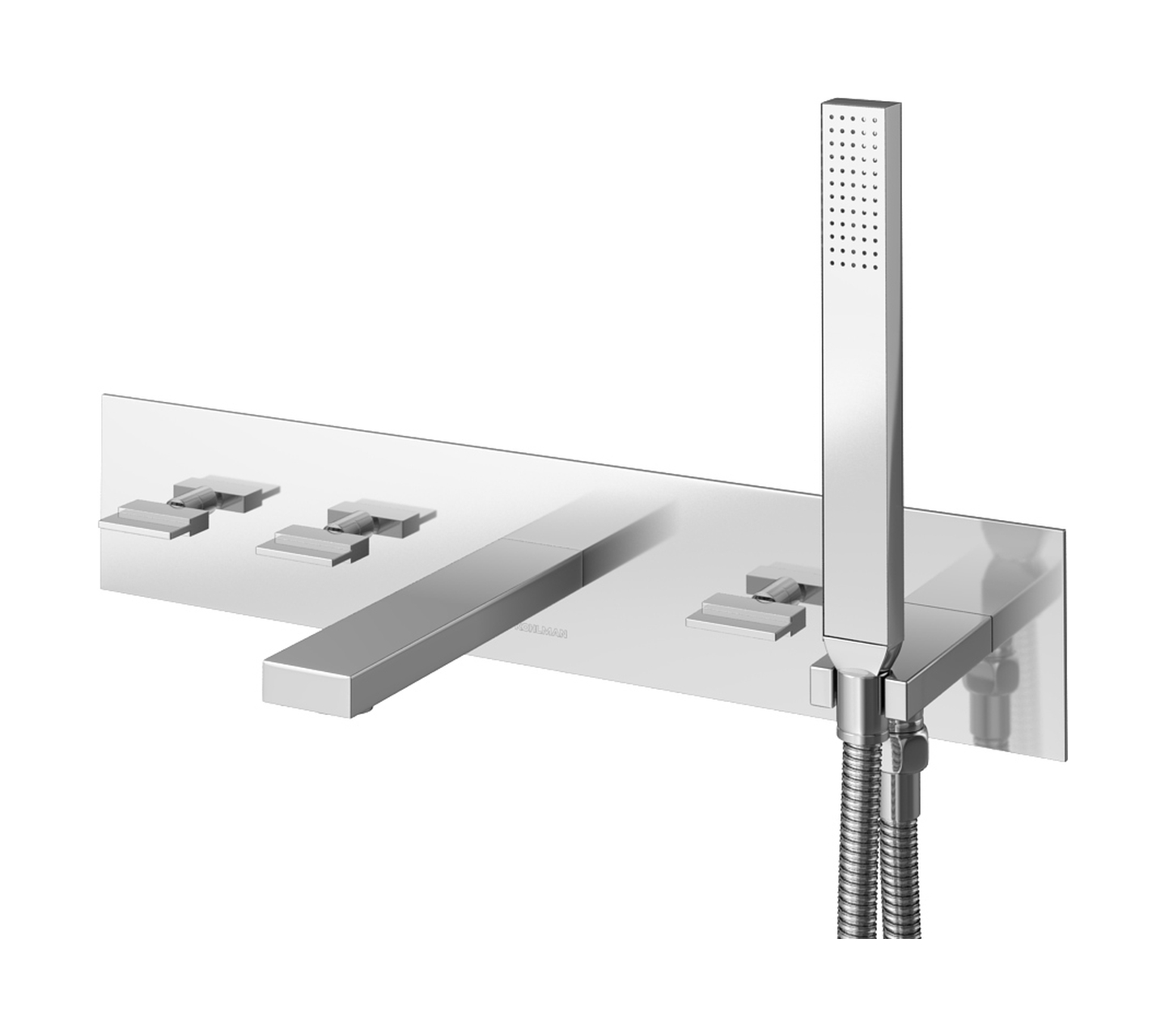 Kohlman Excelent bateria wannowo-prysznicowa podtynkowa chrom QW269H