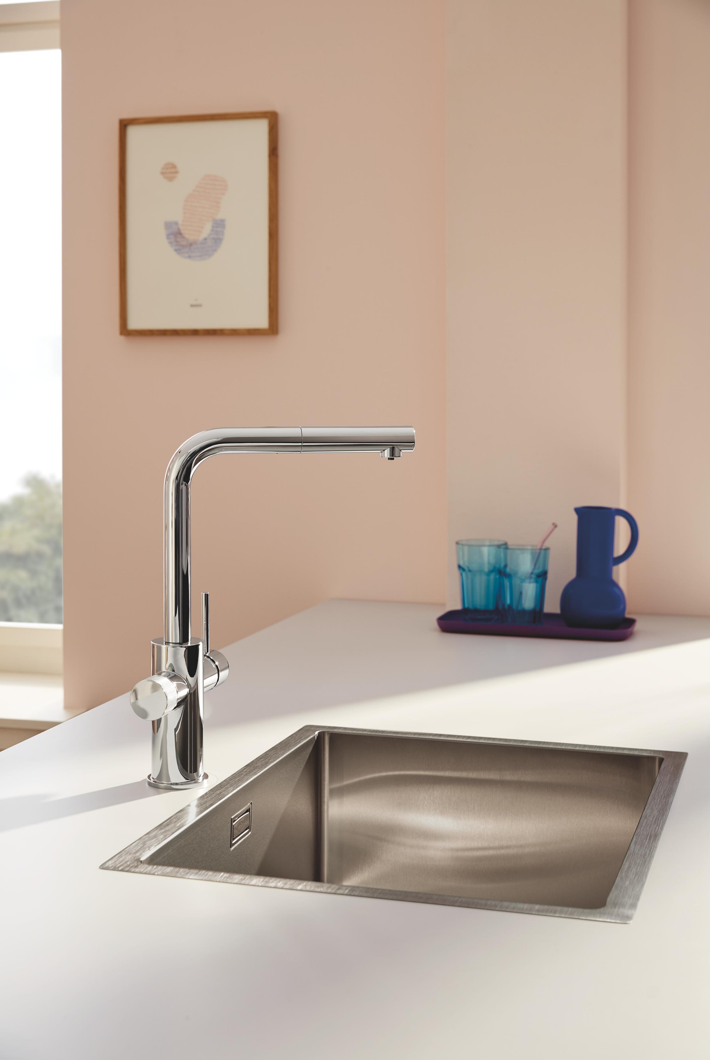 Grohe Blue bateria kuchenna do filtra wody stojąca StarLight Chrome 30601000 - Wysyłka w 24h