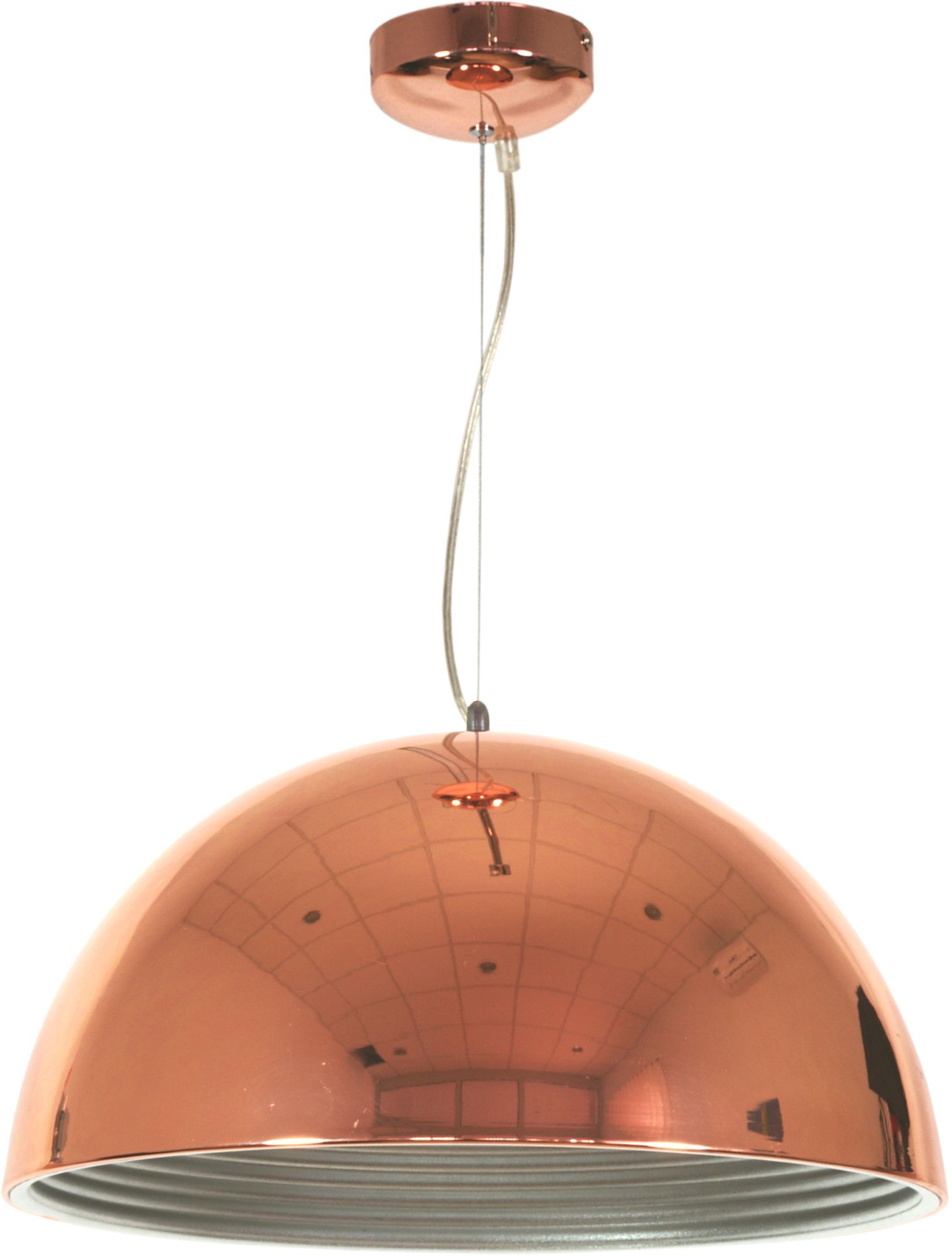 Candellux Amalfi lampa wisząca 1x60W miedziana 31-26385