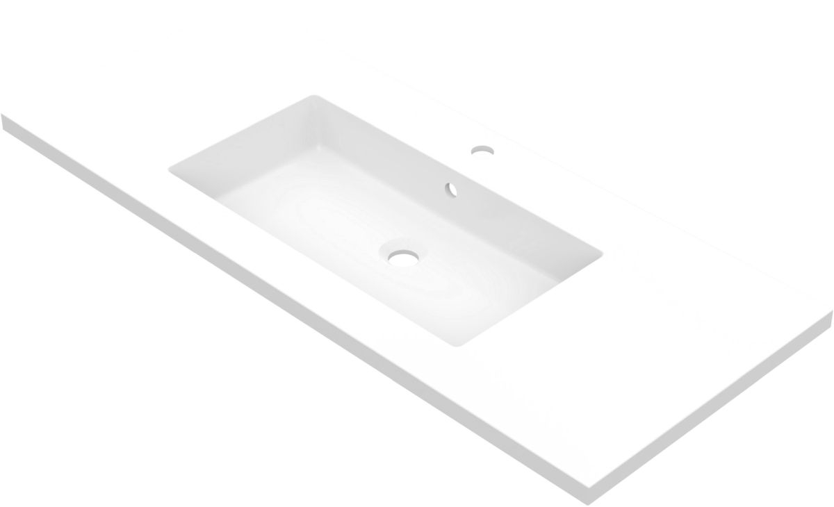 Vayer Lynx umywalka 120x50 cm wpuszczana biała 120.050.010.3-1.0.1.X.X