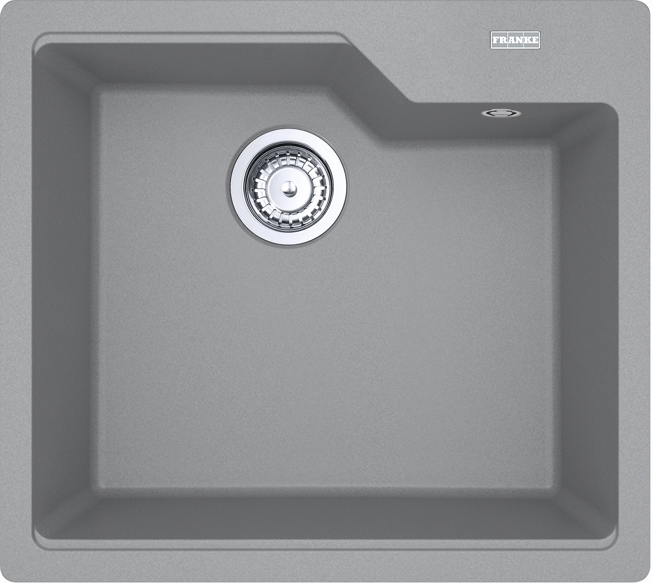 Franke Urban UBG 610-50 GSC zlewozmywak 56x50 cm Fragranite kamienny szary 114.0687.259 - Wysyłka w 24h