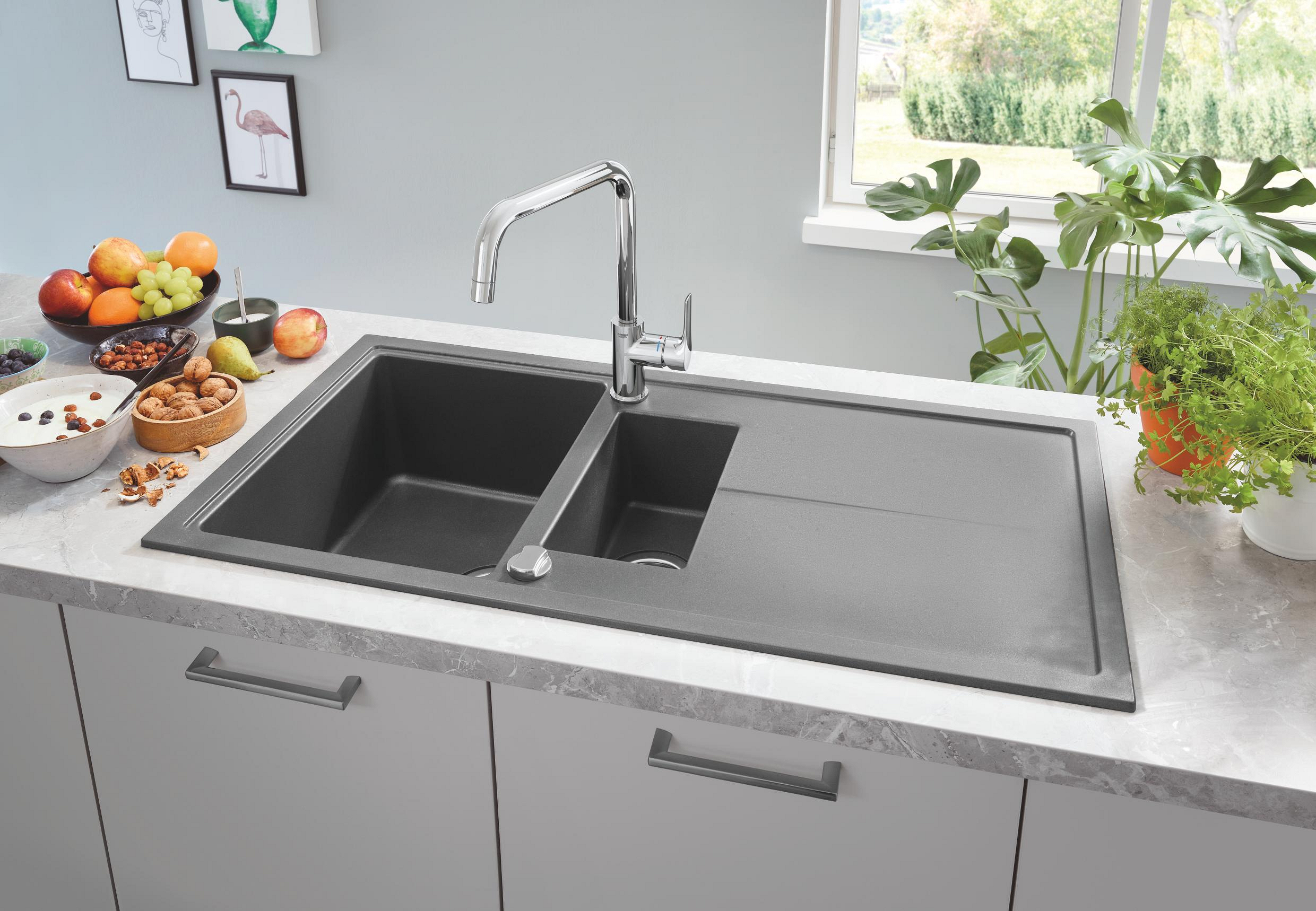 Grohe Eurosmart Cosmopolitan bateria kuchenna stojąca StarLight Chrome 32843002 - Wysyłka w 24h