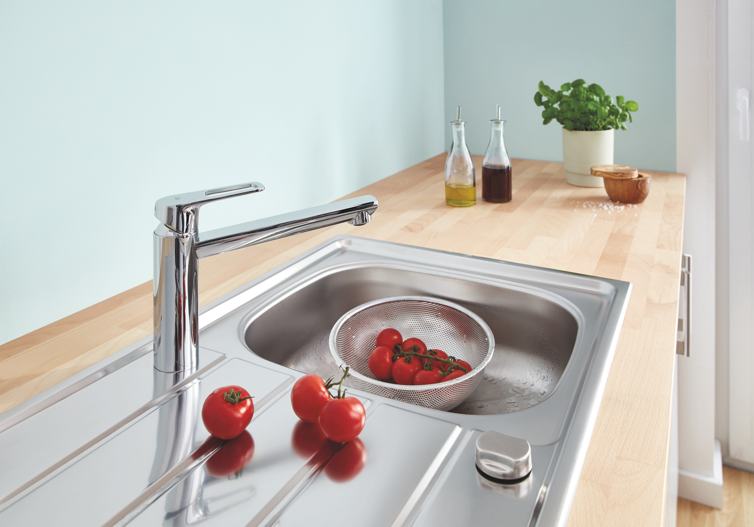 Grohe BauLoop bateria kuchenna stojąca chrom 31706000 - Wysyłka w 24h