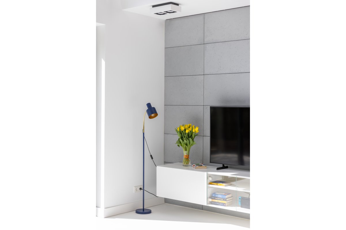 GTV Selvia II lampa stojąca 1x25 W granatowa LP-SELVII-25-DEC