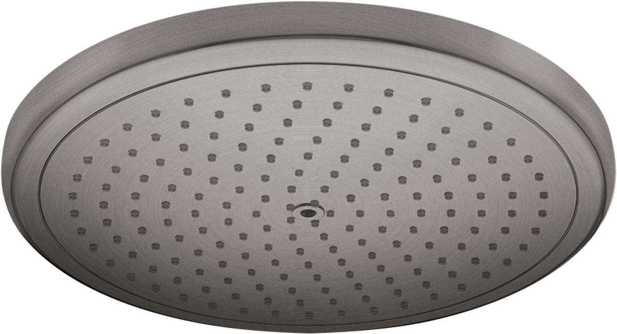 Hansgrohe Croma deszczownica 28 cm okrągła EcoSmart czarny chrom szczotkowany 26221340
