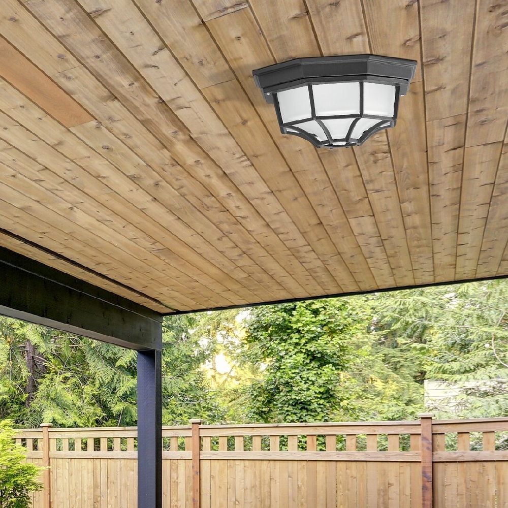 Rabalux Milano lampa podsufitowa zewnętrzna 1x100 W czarna 8346 - Wysyłka w 24h