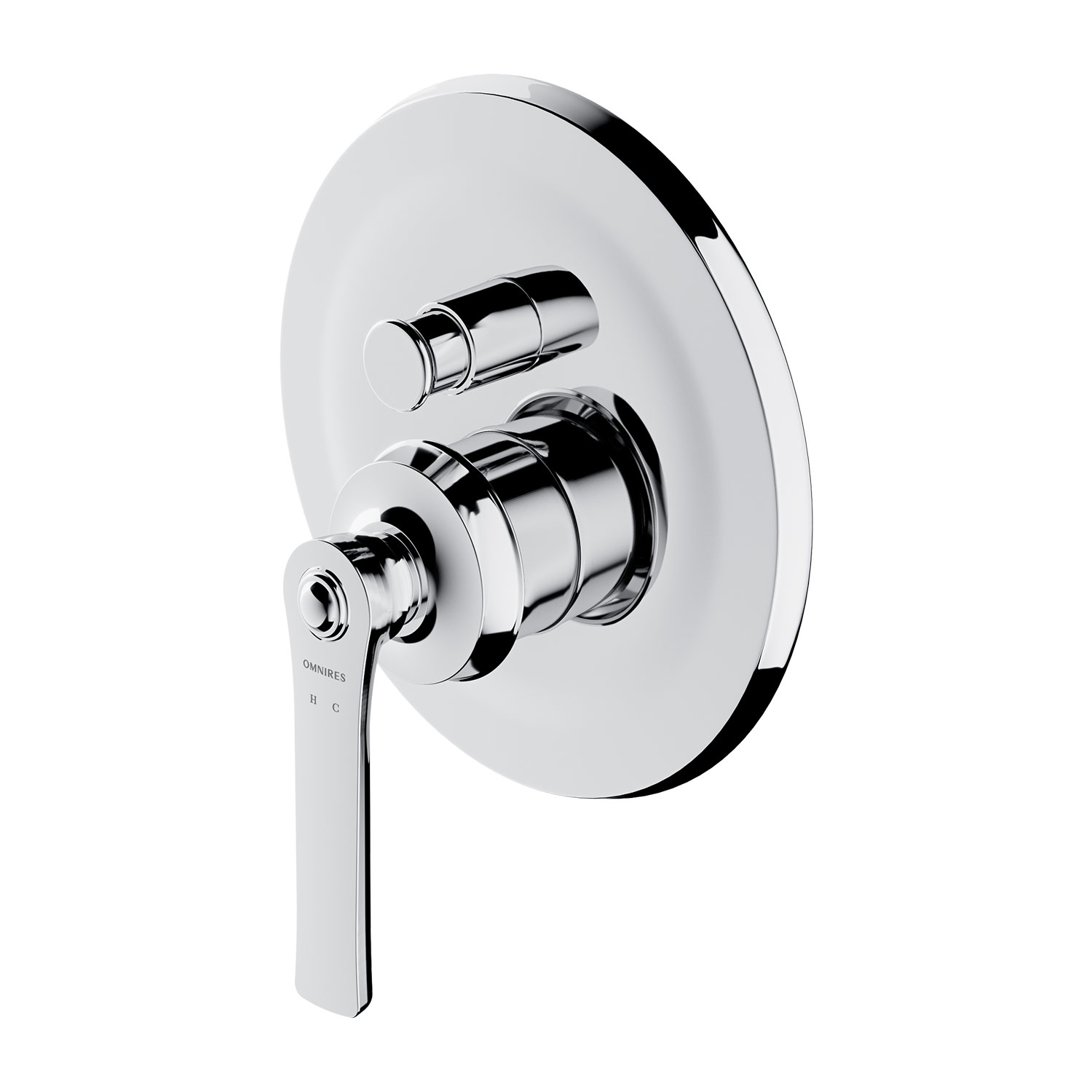 Omnires Armance bateria wannowo-prysznicowa podtynkowa chrom AM5235CR - Wysyłka w 24h