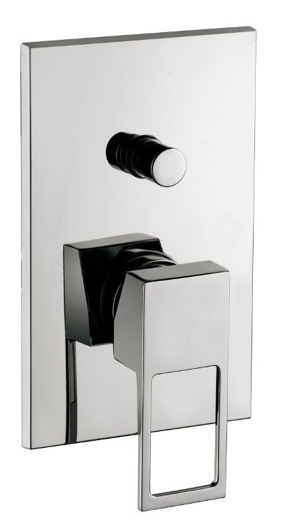 Paffoni Effe bateria wannowo-prysznicowa podtynkowa chrom EF015CR