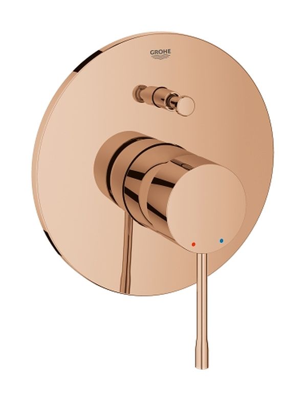 Grohe Essence bateria wannowo-prysznicowa podtynkowa warm sunset 19285DA1