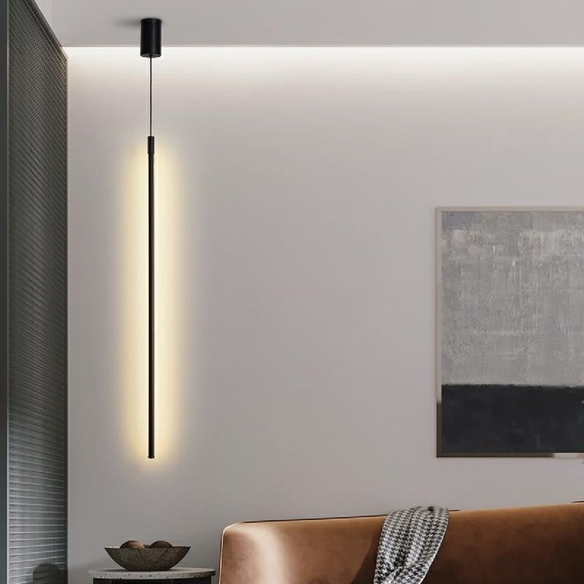 Moosee Ombre lampa wisząca 1x8,5W LED czarna MSE010100157