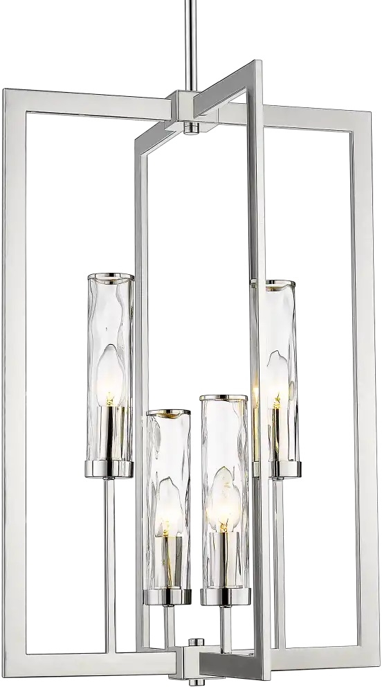 CosmoLight Oxford lampa podsufitowa 4x40W nikiel P04052NI