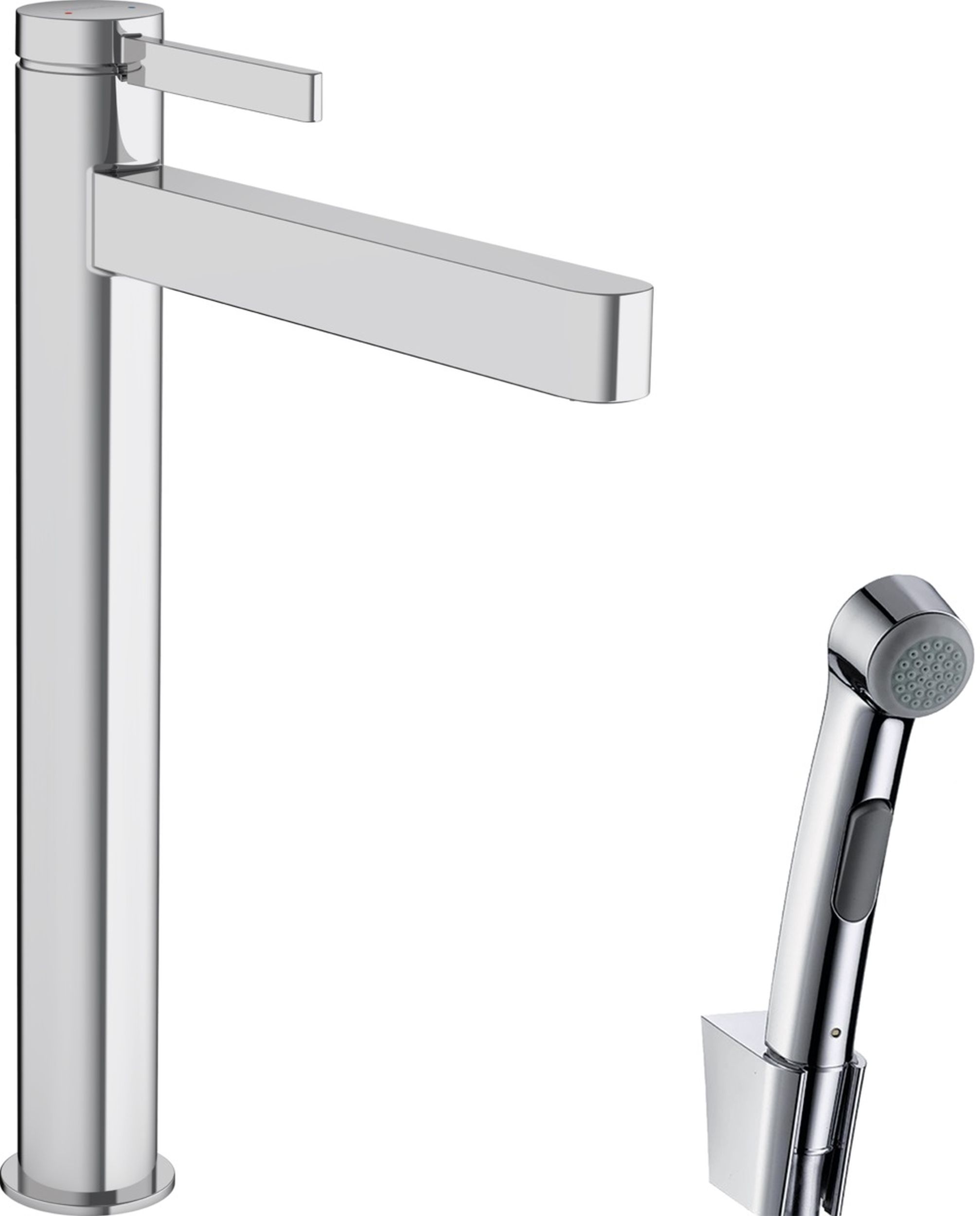 Hansgrohe Finoris bateria umywalkowa z słuchawką typu bidetta chrom 76220000