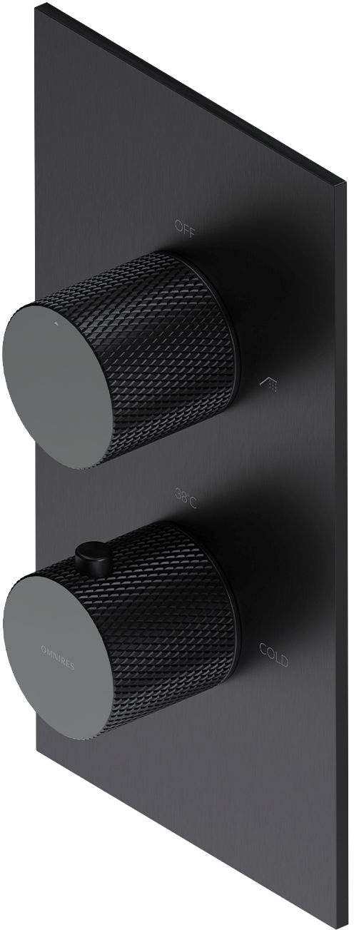 Omnires Contour bateria wannowo-prysznicowa podtynkowa termostatyczna CT8036AT