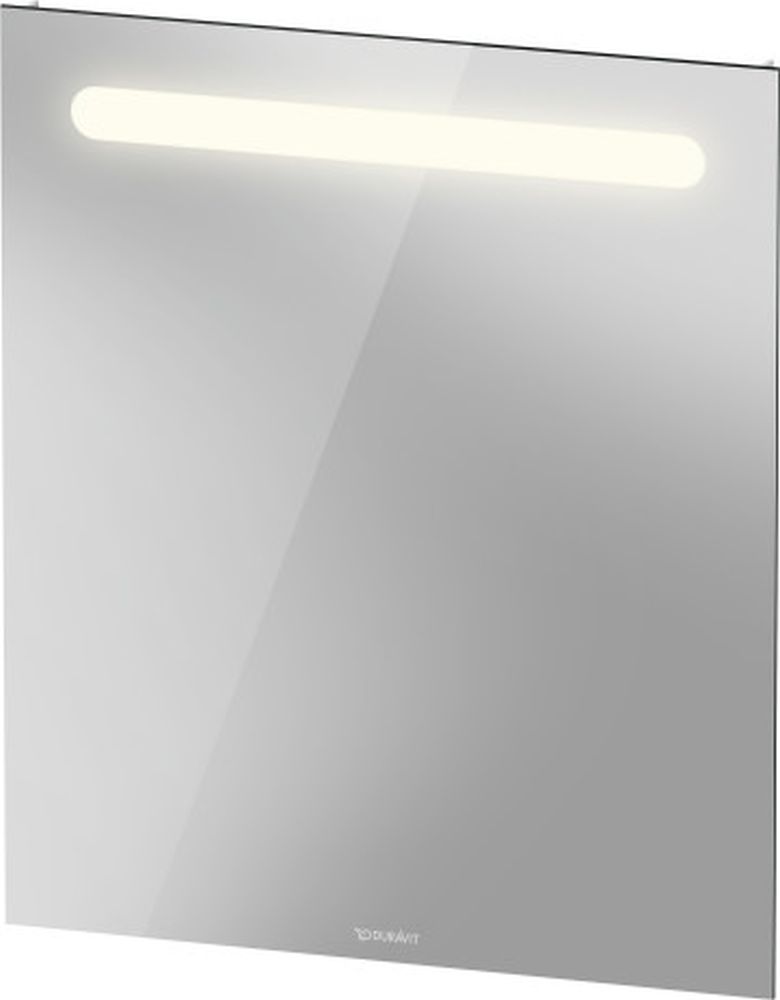 Duravit No.1 lustro 60x70 cm z oświetleniem biały mat N17951000000000