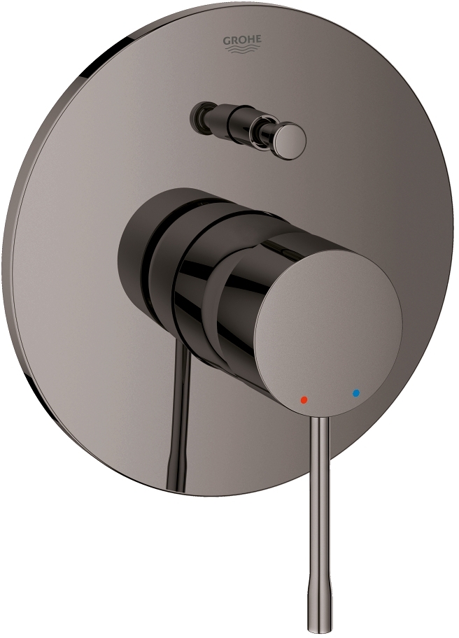 Grohe Essence bateria wannowo-prysznicowa podtynkowa hard graphite 19285A01