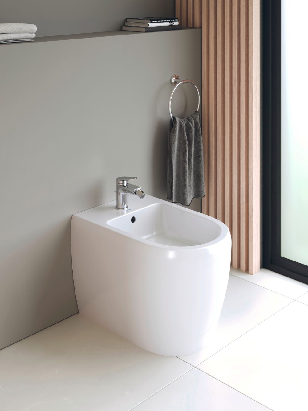 Duravit Qatego bidet stojący biały połysk 2263100000