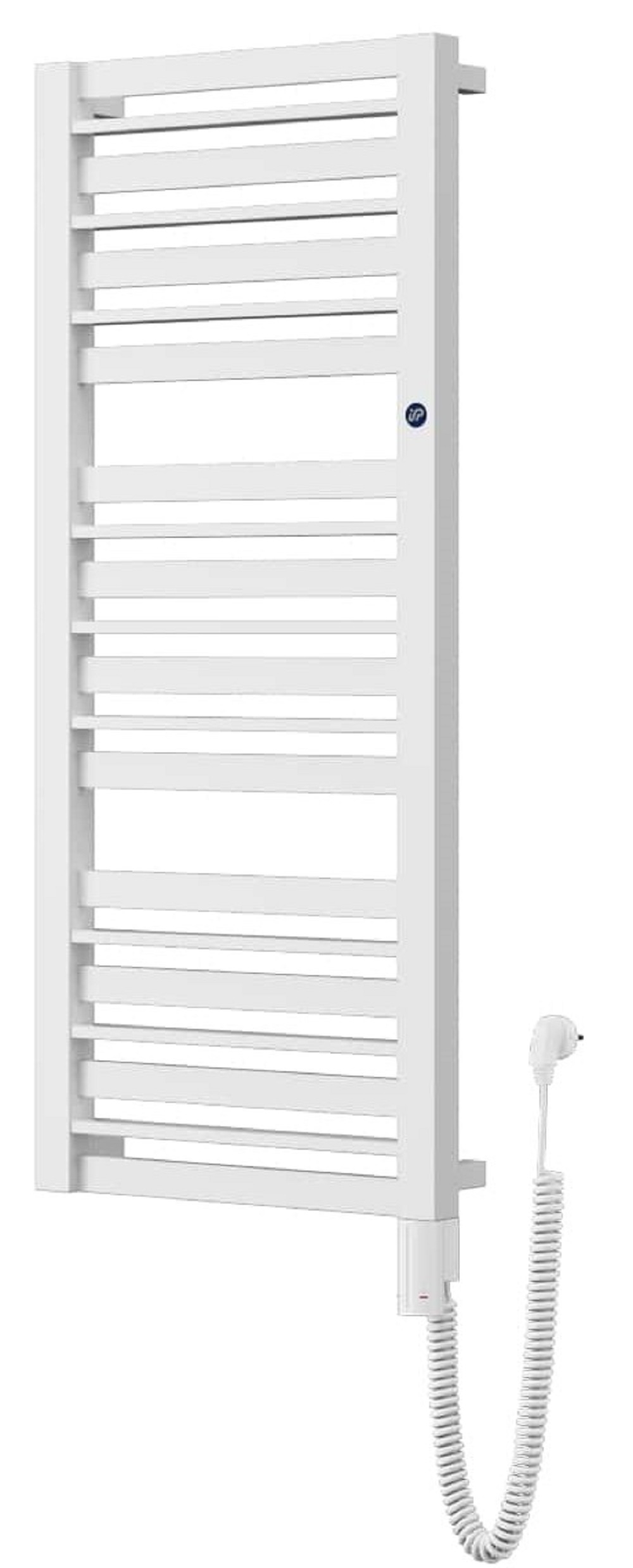 Instal Projekt Code Electro grzejnik elektryczny 61,5x40 cm biały połysk CODE-40/60+GH-03C1