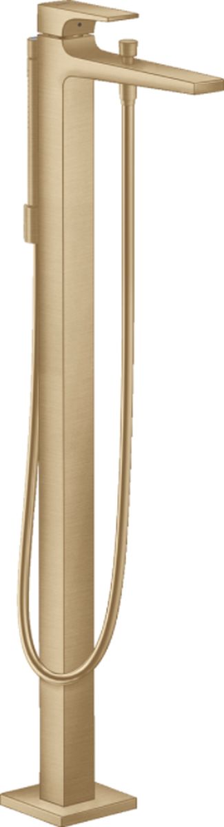 Hansgrohe Metropol bateria wannowo-prysznicowa wolnostojąca brąz szczotkowany 32532140