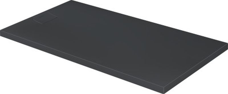 Duravit Stonetto brodzik 160x90 cm prostokątny antracyt 720218680000000