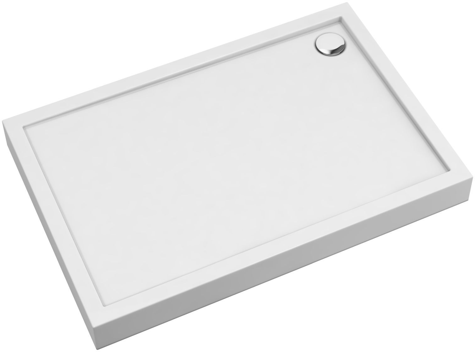 Omnires Camden brodzik prostokątny 100x90 cm biały CAMDEN90/100/PBP - Wysyłka w 24h