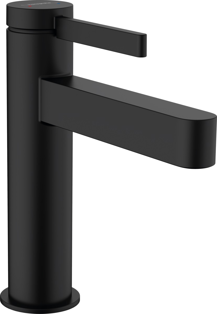 Hansgrohe Finoris bateria umywalkowa stojąca EcoSmart czarny mat 76023670
