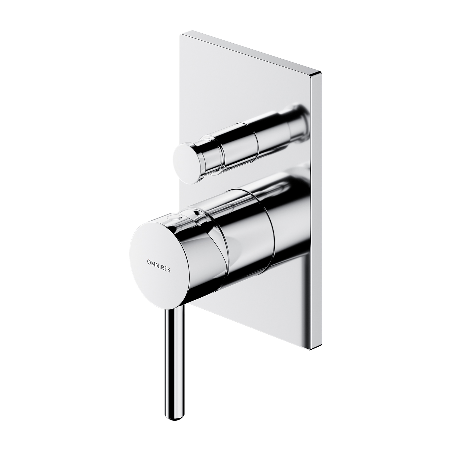 Omnires Y bateria wannowo-prysznicowa podtynkowa chrom Y1235/KCR