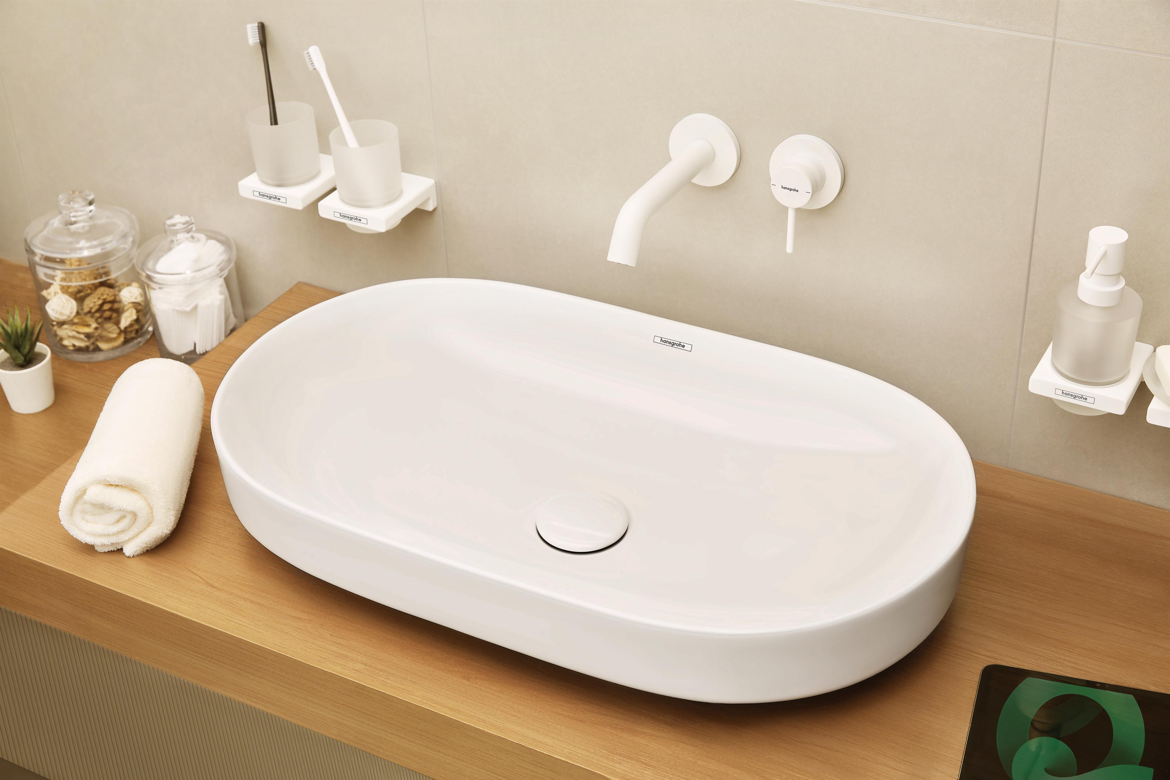 Hansgrohe Tecturis S bateria umywalkowa podtynkowa biały mat 73350700
