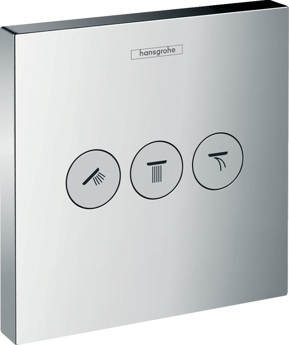 Hansgrohe ShowerSelect zawór odcinający podtynkowy chrom 15764000