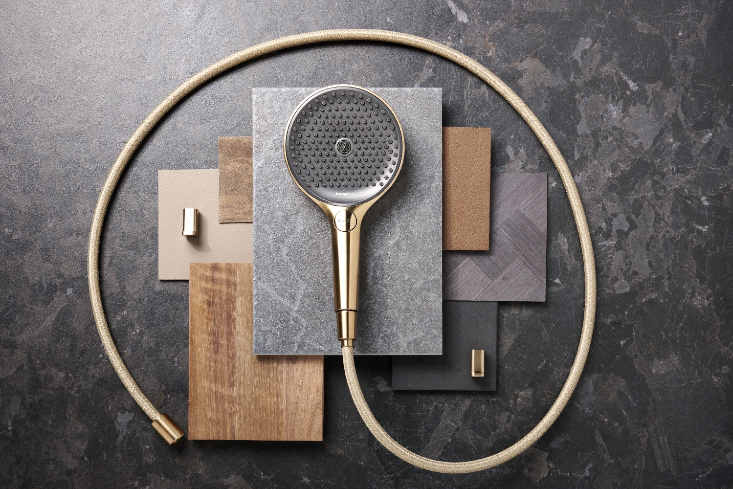 Hansgrohe Designflex wąż prysznicowy 200 cm brąz szczotkowany 28230140