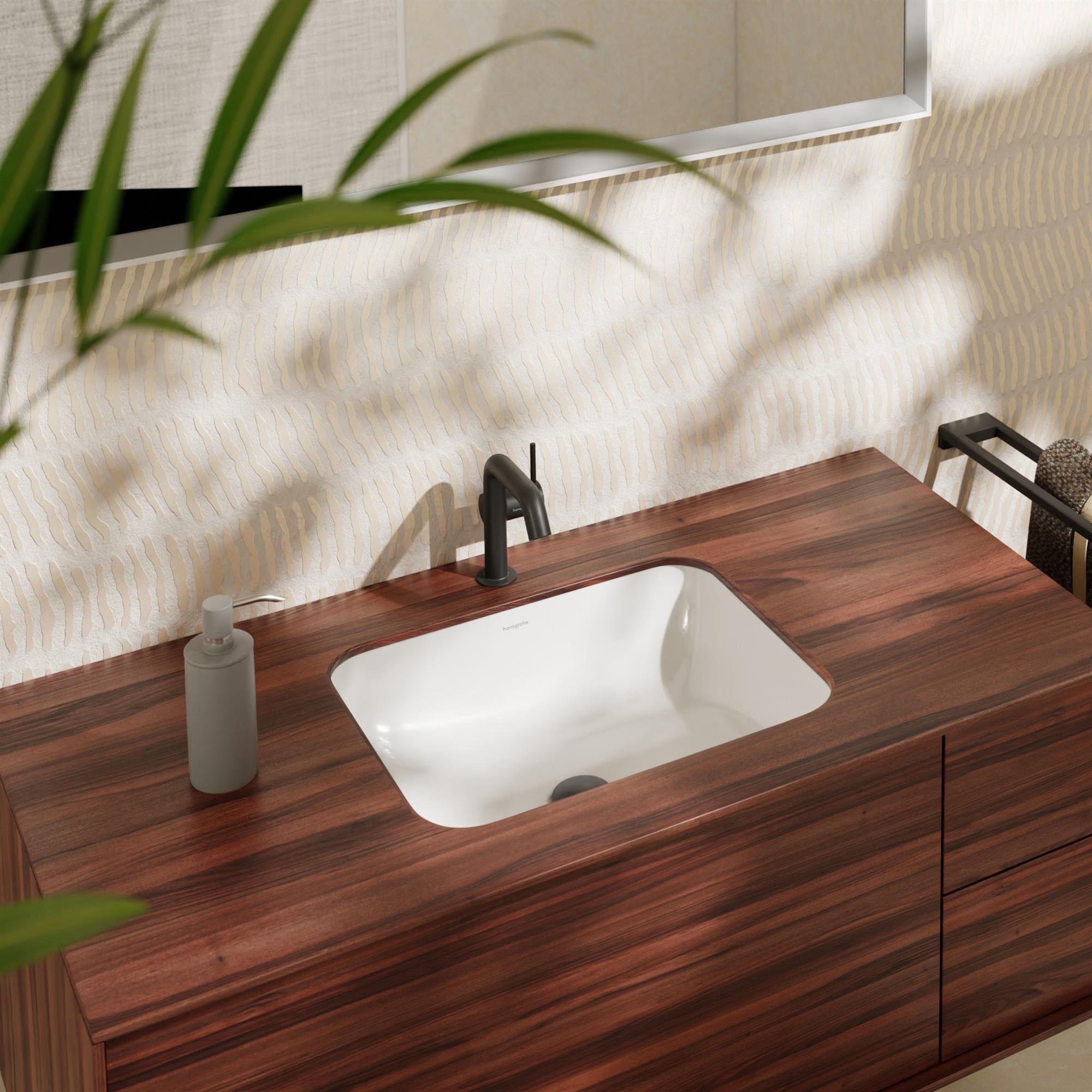 Hansgrohe Xuniva Q umywalka 45x35 cm podblatowa SmartClean biały 61052450