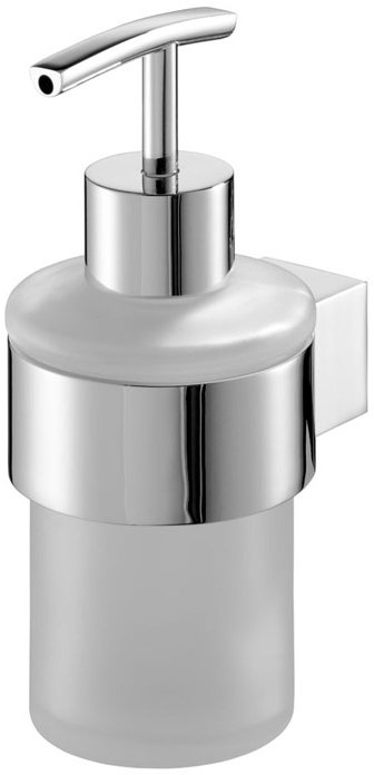 Bisk Futura silver dozownik do mydła 150 ml ścienny chrom 02981 - Wysyłka w 24h