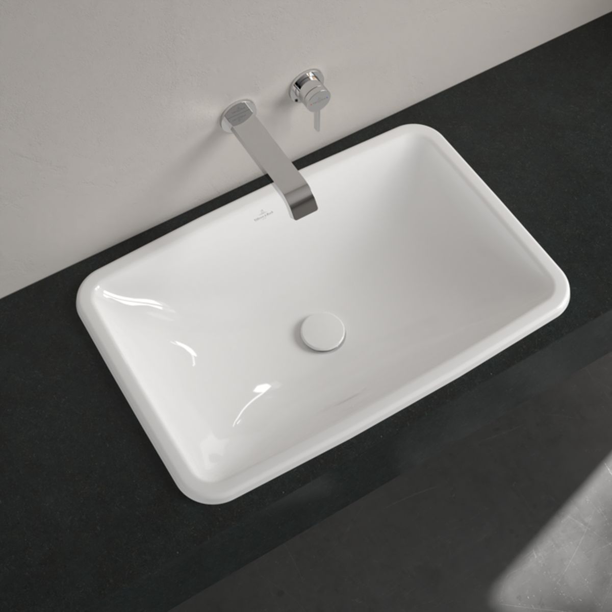 Villeroy & Boch Loop & Friends umywalka 61,5x38 cm podblatowa prostokątna CeramicPlus Weiss Alpin 4A5801R1