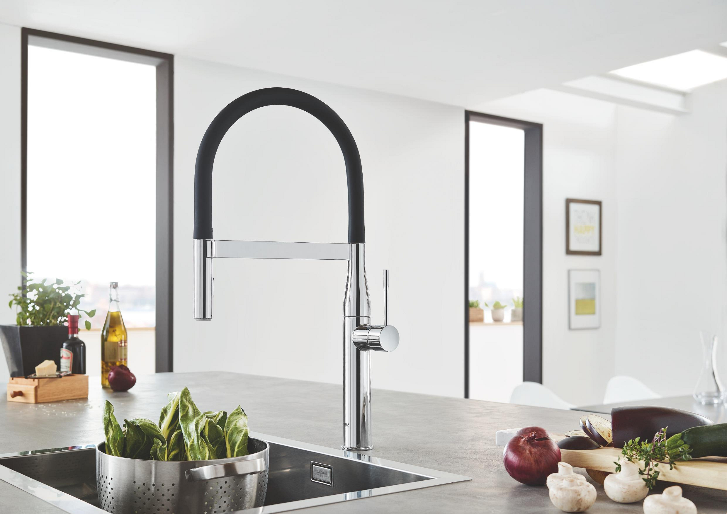 Grohe Essence bateria kuchenna stojąca StarLight Chrome 30294000 - Wysyłka w 24h